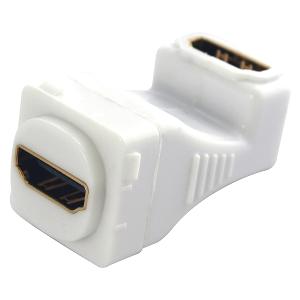 HDMI MECH FEMALE-FEMALE 90DEG 4 PACK