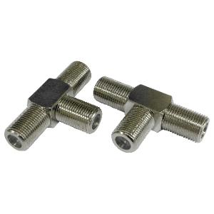 ADAPTOR T PIECE 3 WAY F TYPE FEMALE