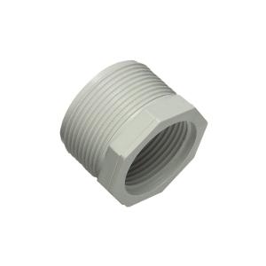 SCREWED REDUCER PVC 50MM-40MM GREY SCREWED REDUCER PVC 50MM-40MM GREY