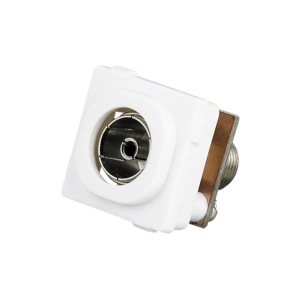 30 TV MECH F TYPE -PAL 75OHM STR WHITE