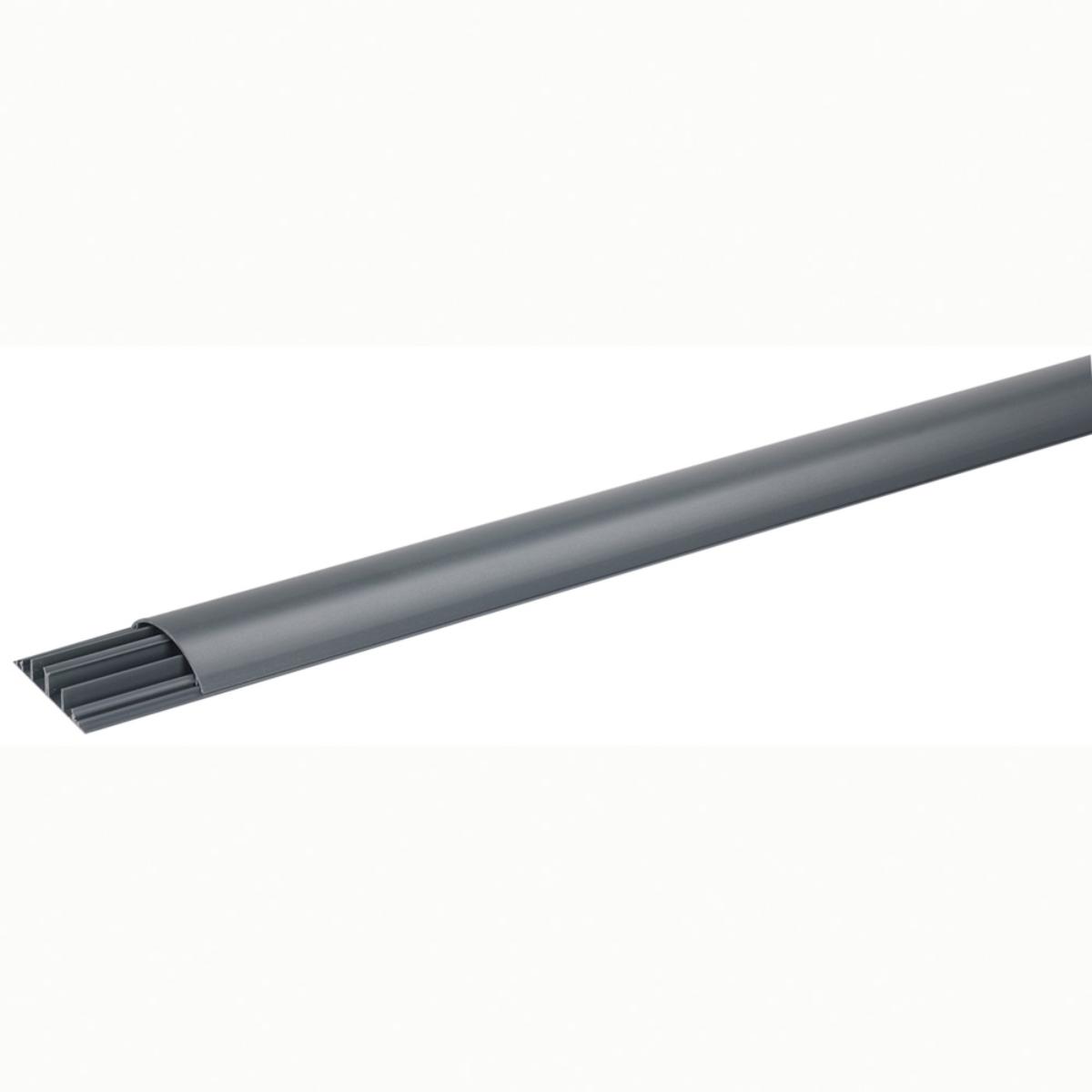 FLOOR DUCT DLP 92X20MM 4COMP 2MTR GREY