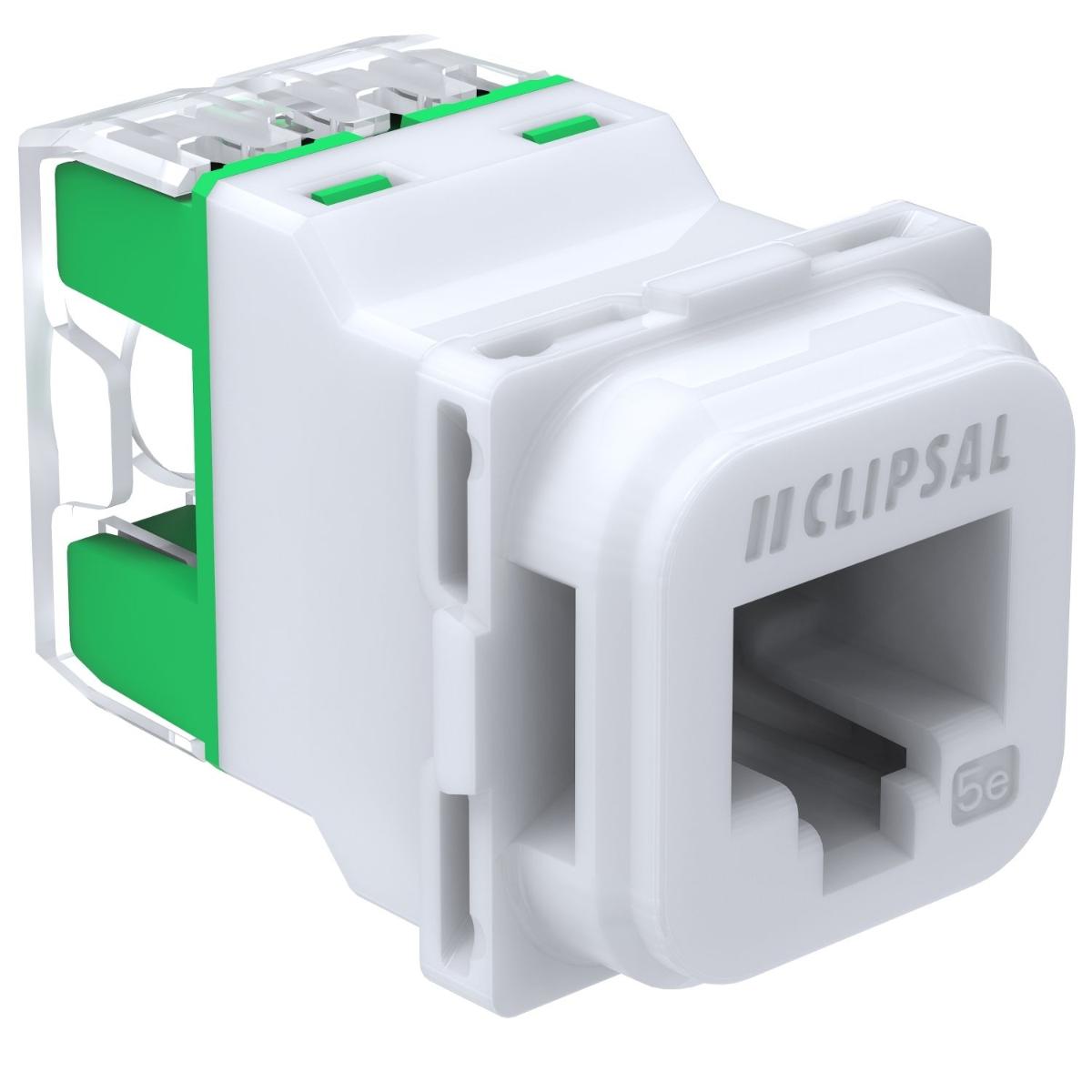 40 RJ45 JACK CAT5E UTP TRANSLUCENT