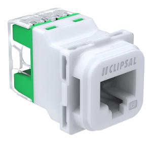 40 RJ45 JACK CAT6 UTP TRANSLUCENT