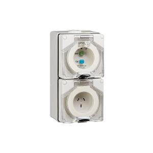 OUTLET SOCKET RCD IP66 3P 10A 500V R/O OUTLET SOCKET RCD IP66 3P 10A 500V R/O