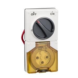 OUTLET SWITCHED IP66 3PIN 32A 250V LE GR OUTLET SWITCHED IP66 3PIN 32A 250V LE GR