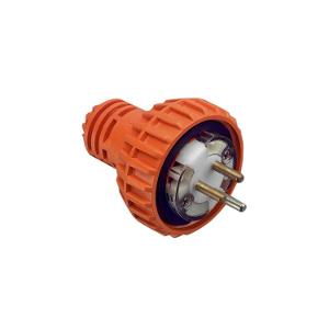 PLUG TOP IP66 STR 3RNDPIN 10A 250V R/ORG PLUG TOP IP66 STR 3RNDPIN 10A 250V R/ORG