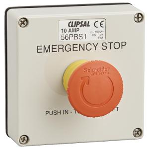 CONTROL STATION IP66 1XEM-STOP 10A L/E CONTROL STATION IP66 1XEM-STOP 10A L/E