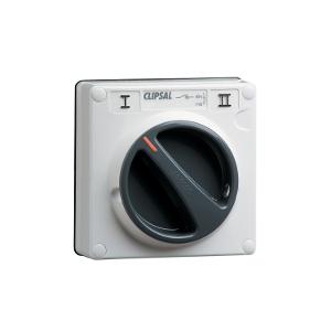 ISOLATOR IP66 1G SP 10A 2WAY L/E GREY ISOLATOR IP66 1G SP 10A 2WAY L/E GREY