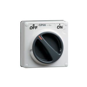 ISOLATOR IP66 1G 3P 10A 1WAY L/E R/ORG ISOLATOR IP66 1G 3P 10A 1WAY L/E R/ORG