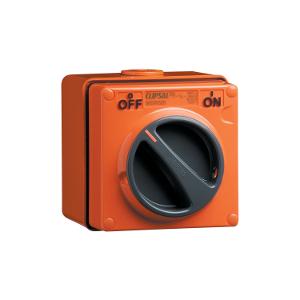 ISOLATOR IP66 1G 3P 20A 1WAY 500V R/WHT ISOLATOR IP66 1G 3P 20A 1WAY 500V R/WHT