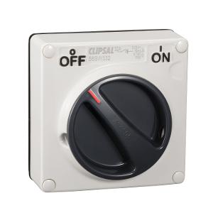 SWITCH SURF IP66 1G 3P 32A L/E SWITCH SURF IP66 1G 3P 32A L/E