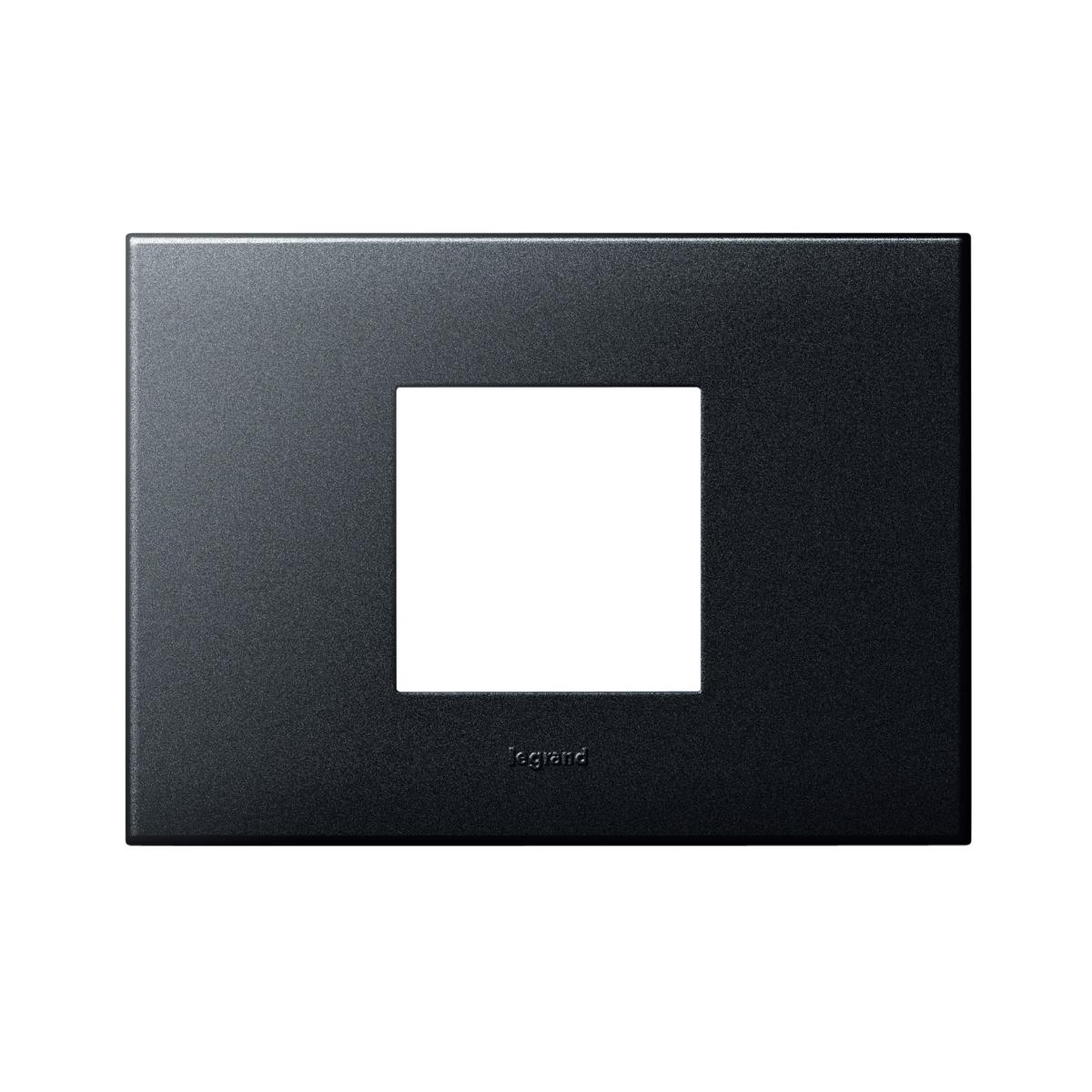 ARTEOR PLATE 2MOD SQUARE HORIZ GRAPHITE