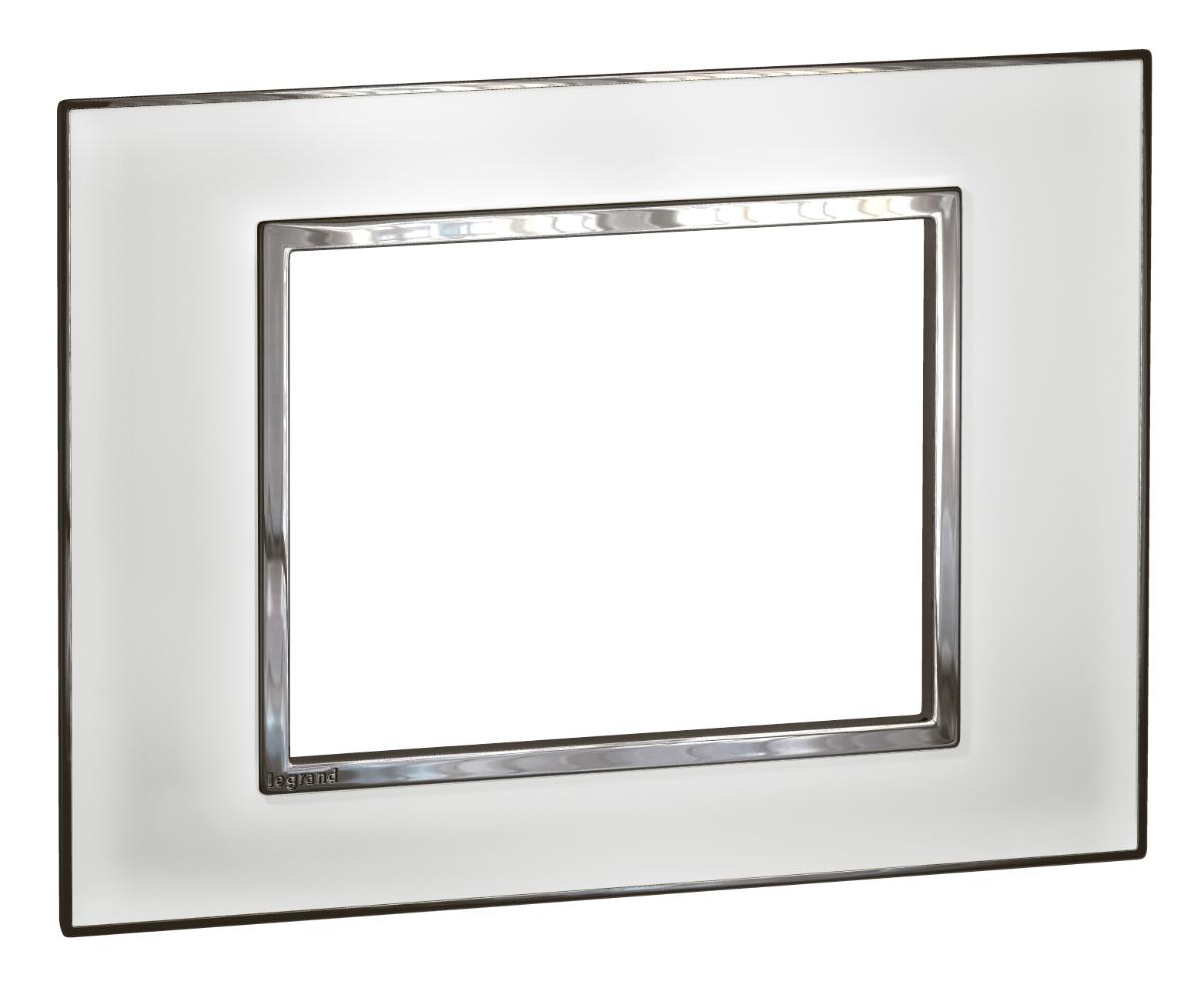 ARTEOR PLATE 2X2 MOD DBL AUST MIR WHITE