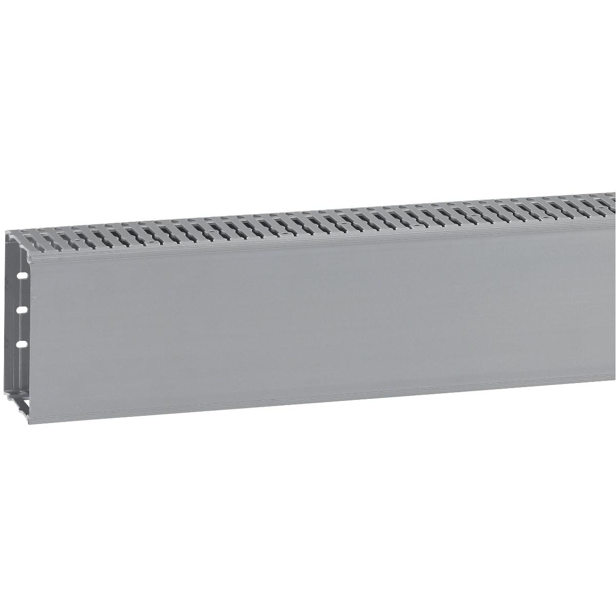 OPEN SLOT DUCT TRANSCAB 120X80MM 2MT GY