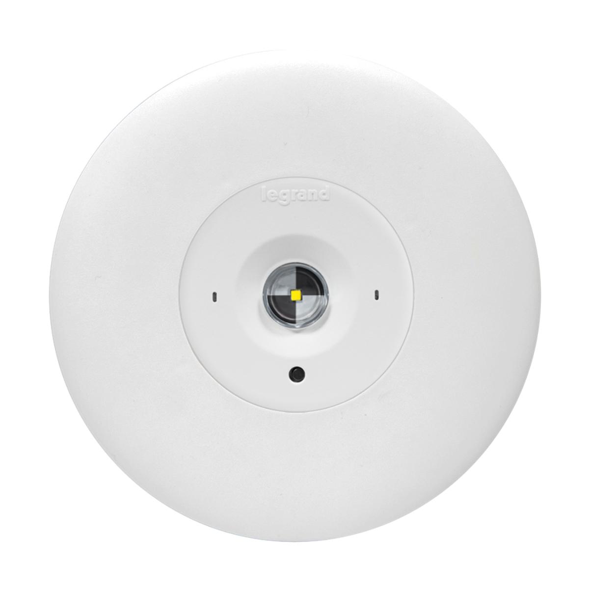 LED EMERG LGT RECESS SATELLITE D63 WHITE