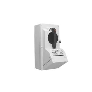 OUTLET SW 1P LID IP66 4PIN 63A 500V R/G OUTLET SW 1P LID IP66 4PIN 63A 500V R/G