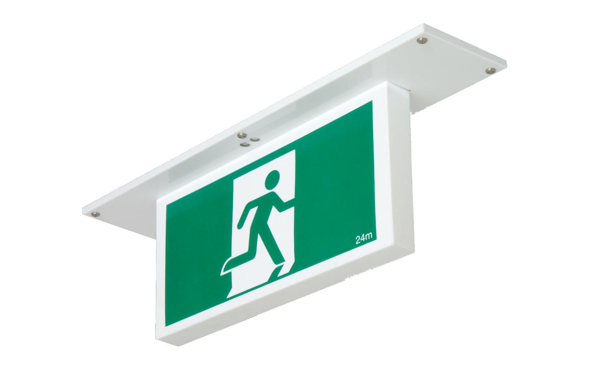 AXIOM LED EMERG EXIT SECURIT REC DBL STR