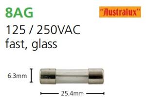 GLASS FUSE 1A