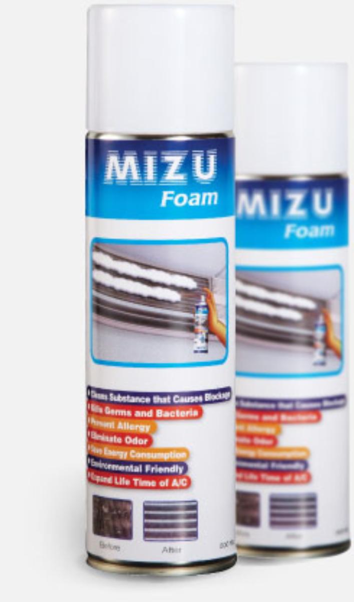 MIZU SERVICE FOAM AIR CON CLEANER 500ML