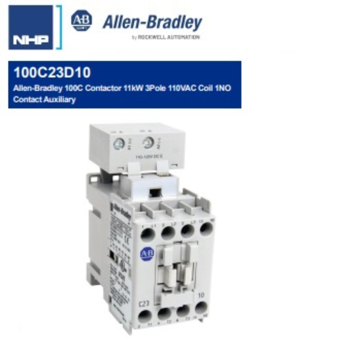CONTACTOR 3P 11KW 110V AC COIL 1N/O AUXI