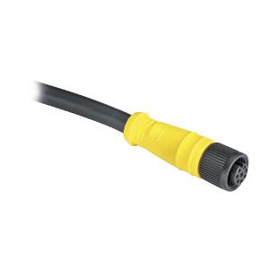 LEAD PVC BLACK 8PIN 24AWG 10M LEAD PVC BLACK 8PIN 24AWG 10M