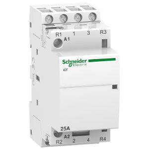 DIN CONTACTOR 2N/O 2N/C CONT 240VAC 25A DIN CONTACTOR 2N/O 2N/C CONT 240VAC 25A