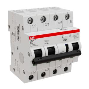 RCBO DS203N 3P+N 32A 30MA 6KA CL A 4MOD RCBO DS203N 3P+N 32A 30MA 6KA CL A 4MOD