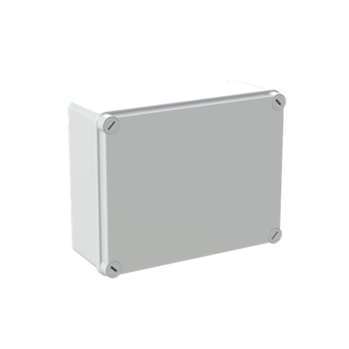 PVC ENCLOSURE 220X170X80MM OPAQUE LID