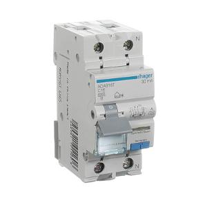 RCBO 1P+N 16A 6KA C CURVE 30MA CL A 2M RCBO 1P+N 16A 6KA C CURVE 30MA CL A 2M