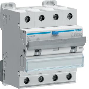 RCBO 4P 40A 6KA C CURVE 100MA CL A 4MOD RCBO 4P 40A 6KA C CURVE 100MA CL A 4MOD
