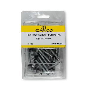 HEX FLANGE HEAD ROOF SCREW 12G-14X55MM HEX FLANGE HEAD ROOF SCREW 12G-14X55MM