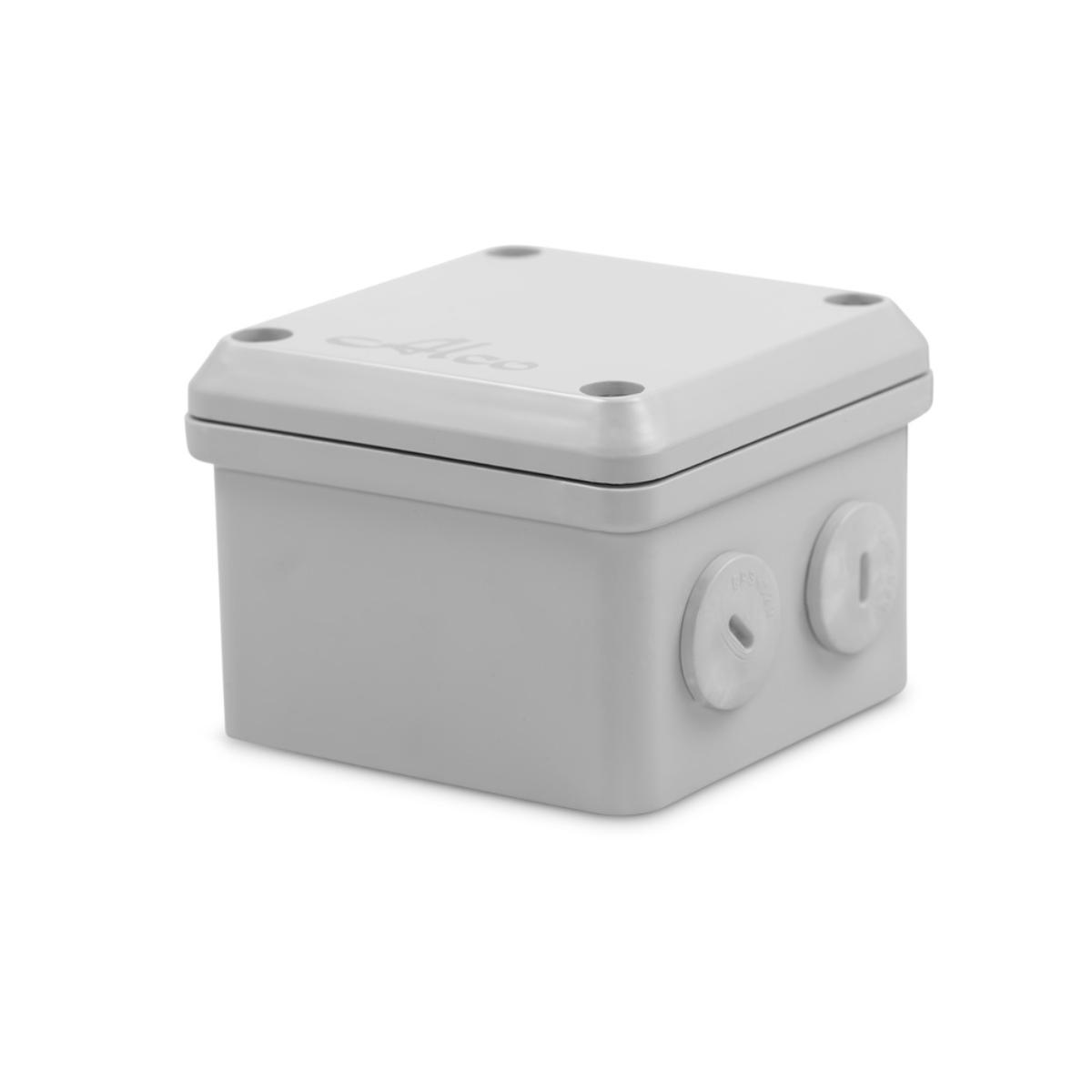 PVC ADAPTABLE BOX IP56 85X85X62MM GREY