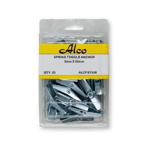 SPRNG TOGGLES BOLT 5X50MM ZINC PLATED SPRNG TOGGLES BOLT 5X50MM ZINC PLATED