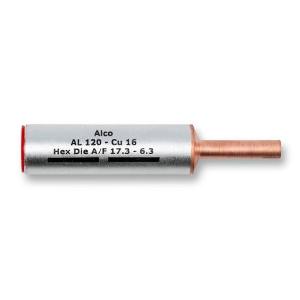BI-METAL REDUCING LINK 120MM AL-16MM CU BI-METAL REDUCING LINK 120MM AL-16MM CU