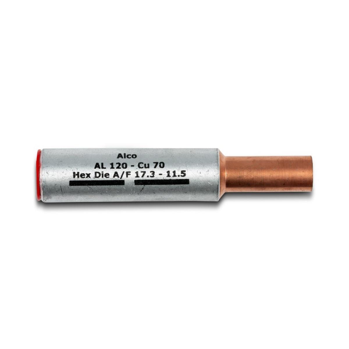 BI-METAL REDUCING LINK 120MM AL-70MM CU