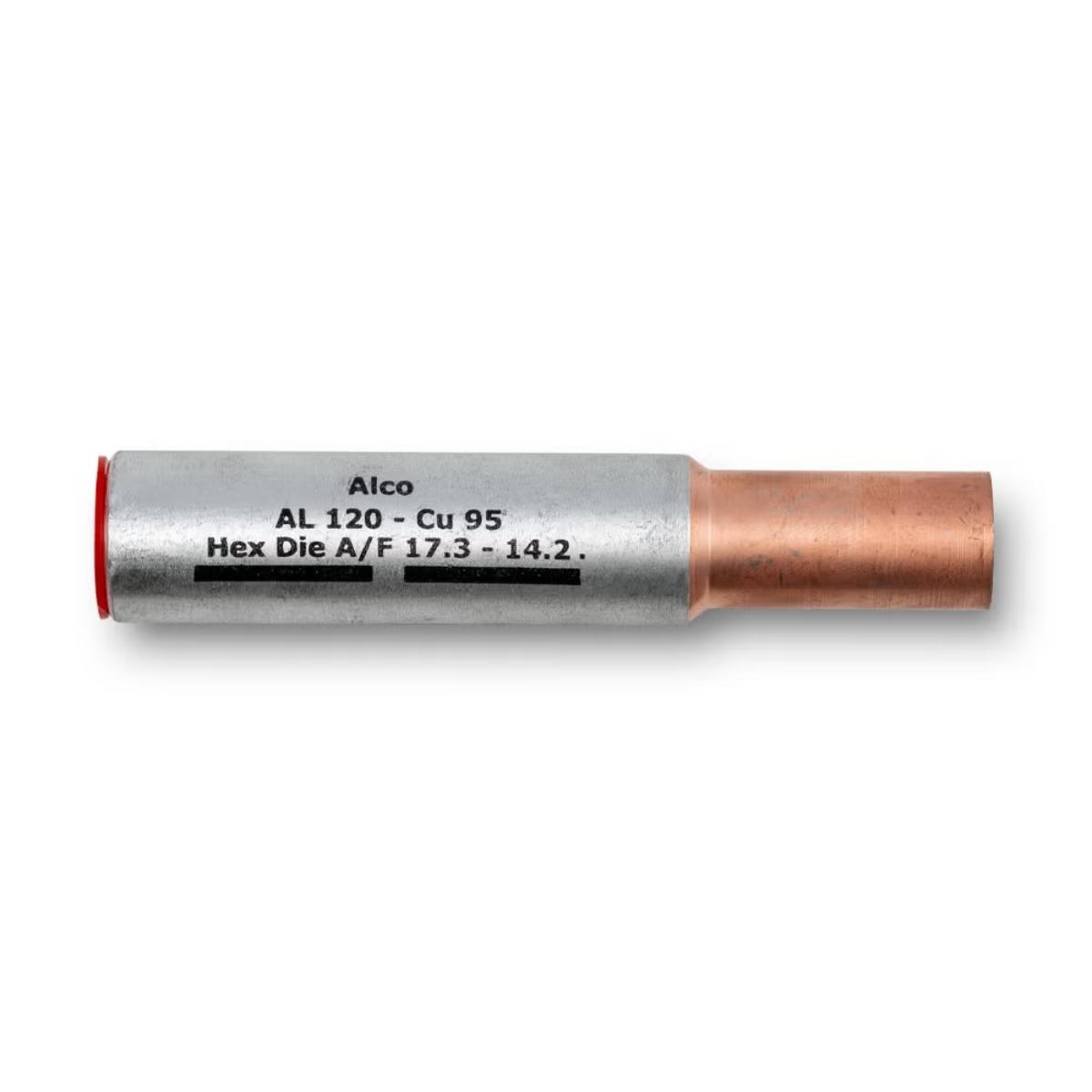 BI-METAL REDUCING LINK 120MM AL-95MM CU