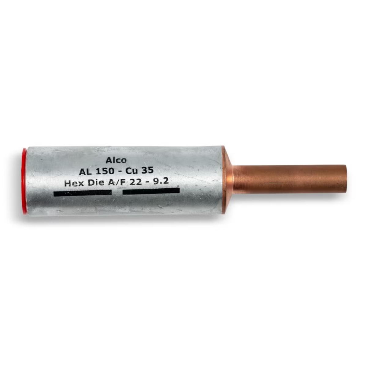 BI-METAL REDUCING LINK 150MM AL-35MM CU