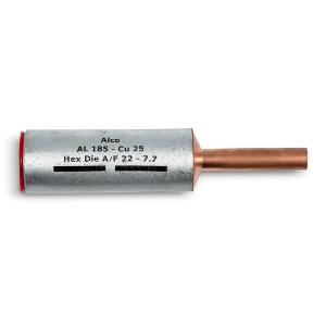 BI-METAL REDUCING LINK 185MM AL-25MM CU BI-METAL REDUCING LINK 185MM AL-25MM CU