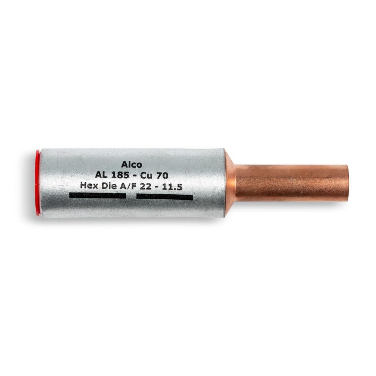 BI-METAL REDUCING LINK 185MM AL-70MM CU