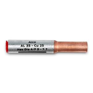 BI-METAL REDUCING LINK 35MM AL-25MM CU BI-METAL REDUCING LINK 35MM AL-25MM CU