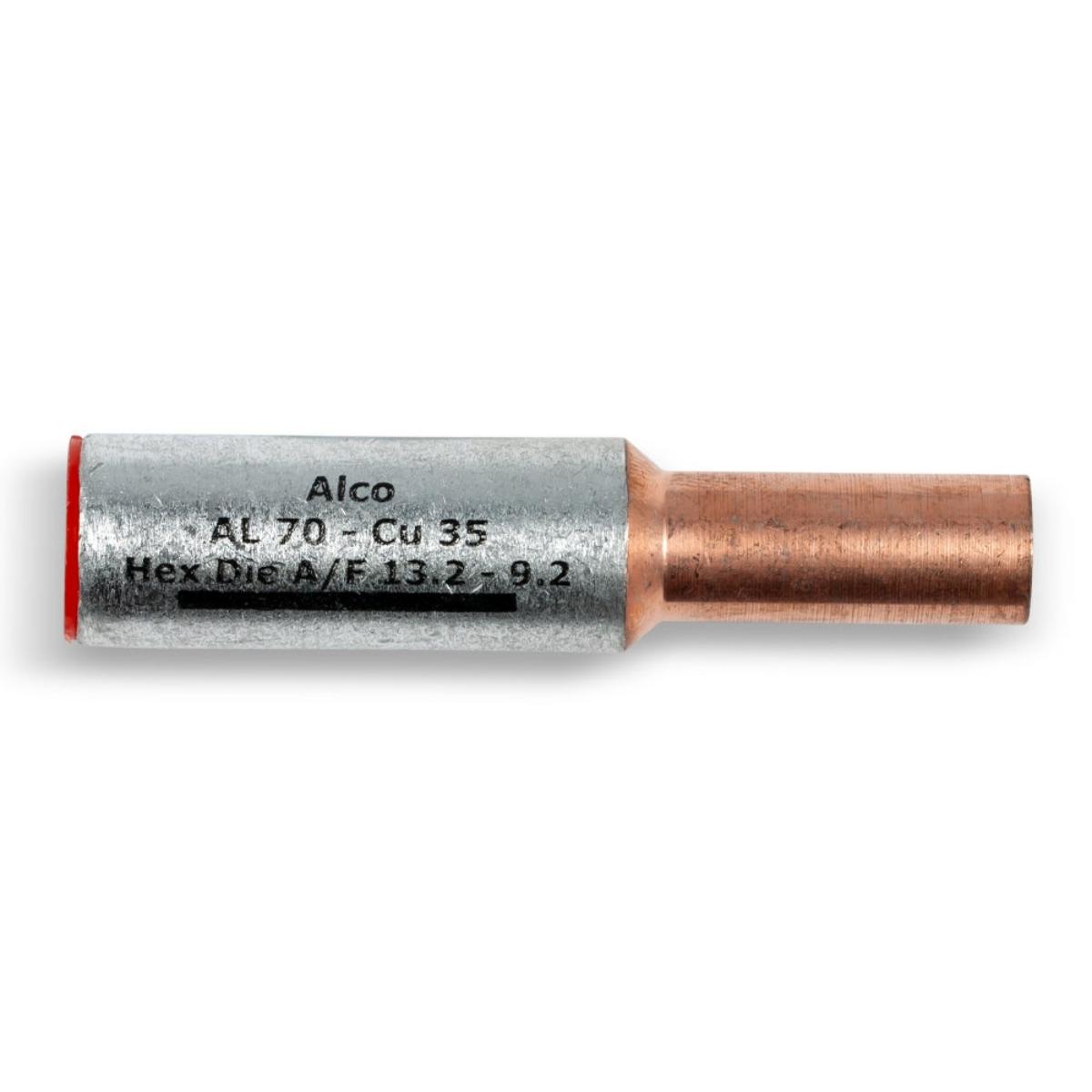 BI-METAL REDUCING LINK 70MM AL-35MM CU