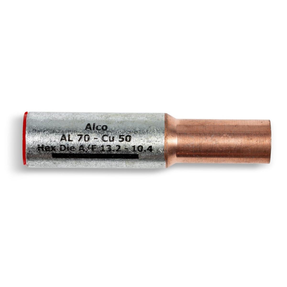BI-METAL REDUCING LINK 70MM AL-50MM CU