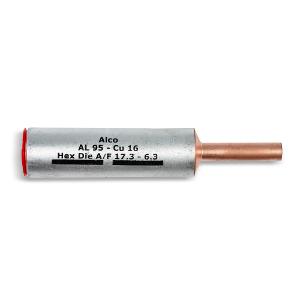 BI-METAL REDUCING LINK 95MM AL-16MM CU BI-METAL REDUCING LINK 95MM AL-16MM CU