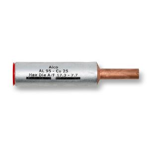 BI-METAL REDUCING LINK 95MM AL-25MM CU BI-METAL REDUCING LINK 95MM AL-25MM CU