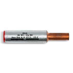 BI-METAL REDUCING LINK 95MM AL-50MM CU BI-METAL REDUCING LINK 95MM AL-50MM CU