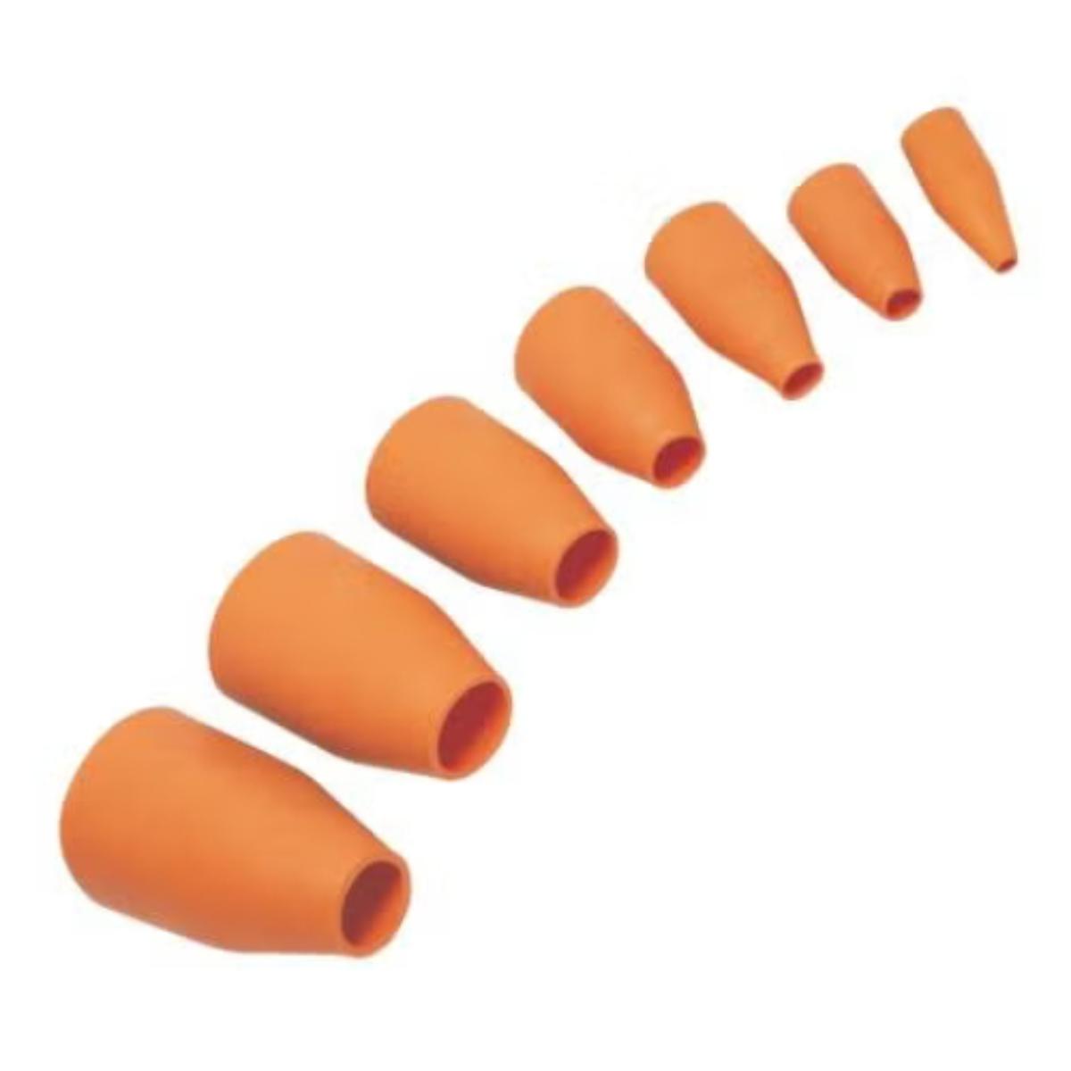 SILICON SHROUD 2MM X 20MM ORANGE