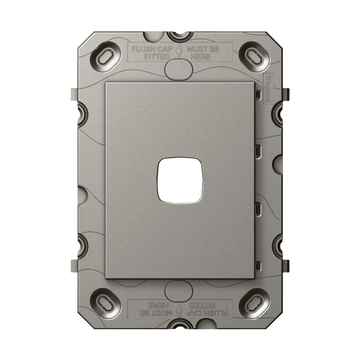 ARTEOR 1 GANG GRID ONLY C/WOUT MECH MAG