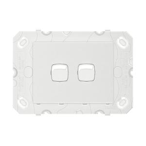 ARTEOR 2 GANG HORIZONTAL SW WHITE ARTEOR 2 GANG HORIZONTAL SW WHITE