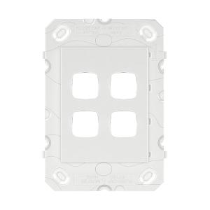 ARTEOR 4 GANG GRID ONLY C/WOUT MECH WHT ARTEOR 4 GANG GRID ONLY C/WOUT MECH WHT