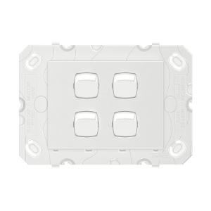 ARTEOR 4 GANG HORIZONTAL SW WHITE ARTEOR 4 GANG HORIZONTAL SW WHITE